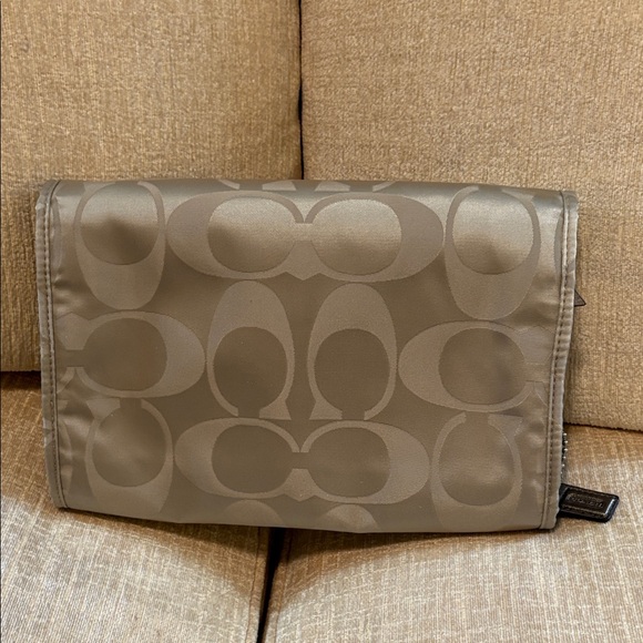 Coach Brown Signature Toiletry Organizer - Picture 8 of 9